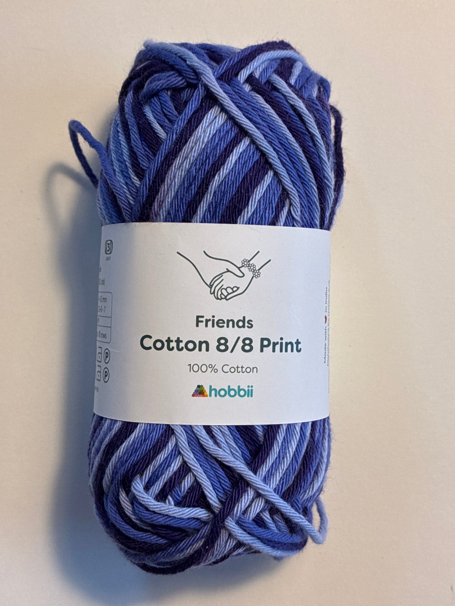 Friends cotton 8/8 print