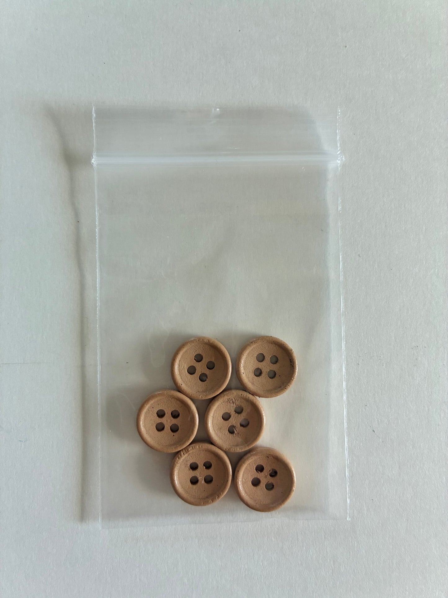 Boutons en bois 13mm