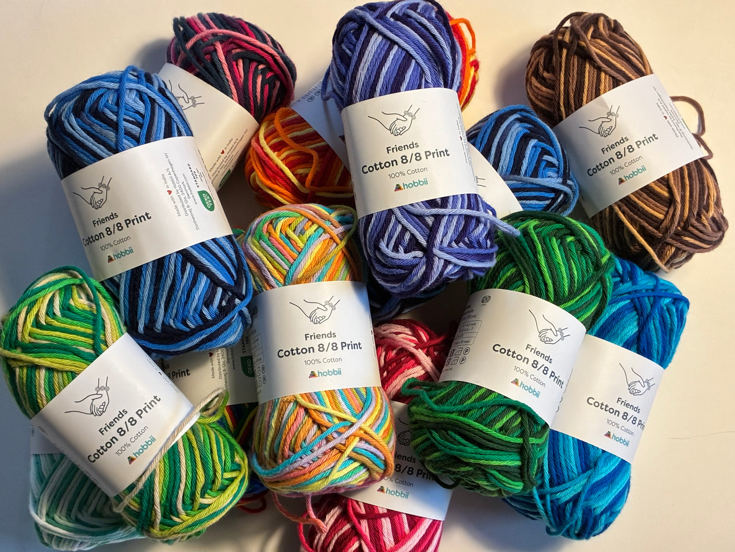 Friends cotton 8/8 print