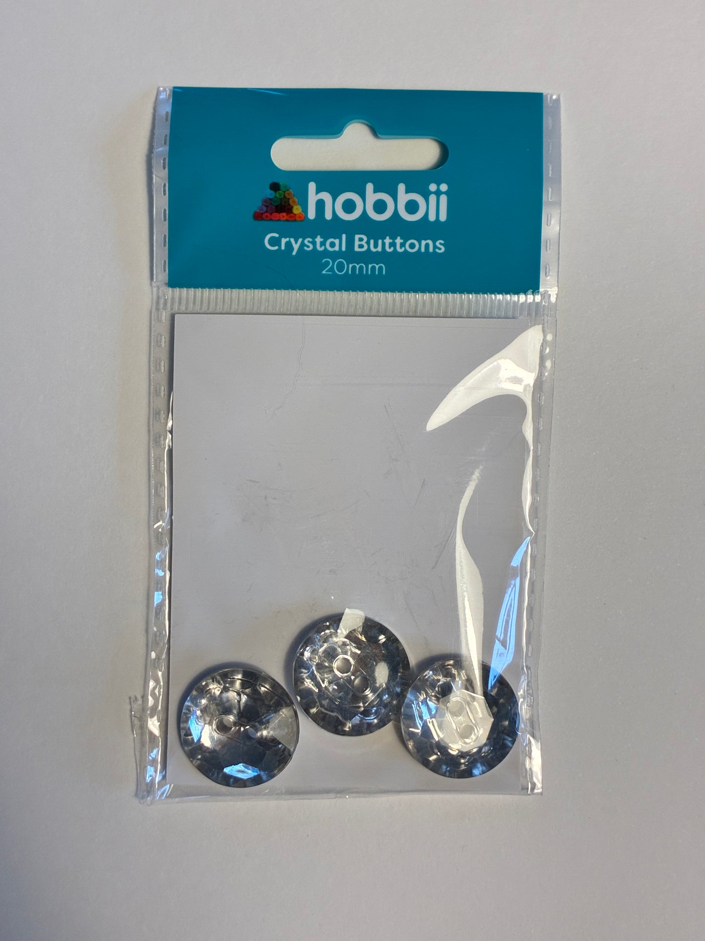 Boutons Crystal 20mm