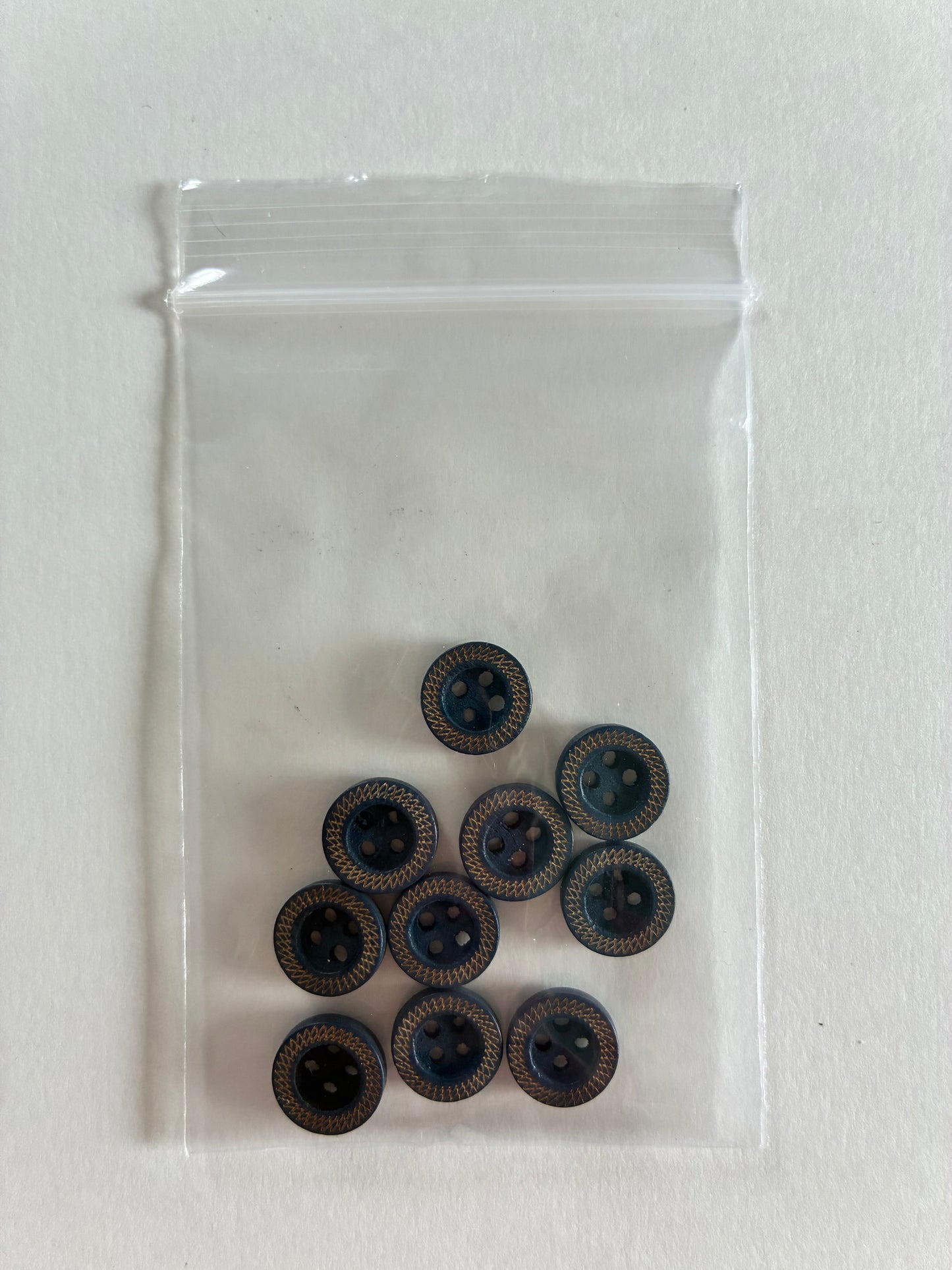 Boutons en bois 10mm