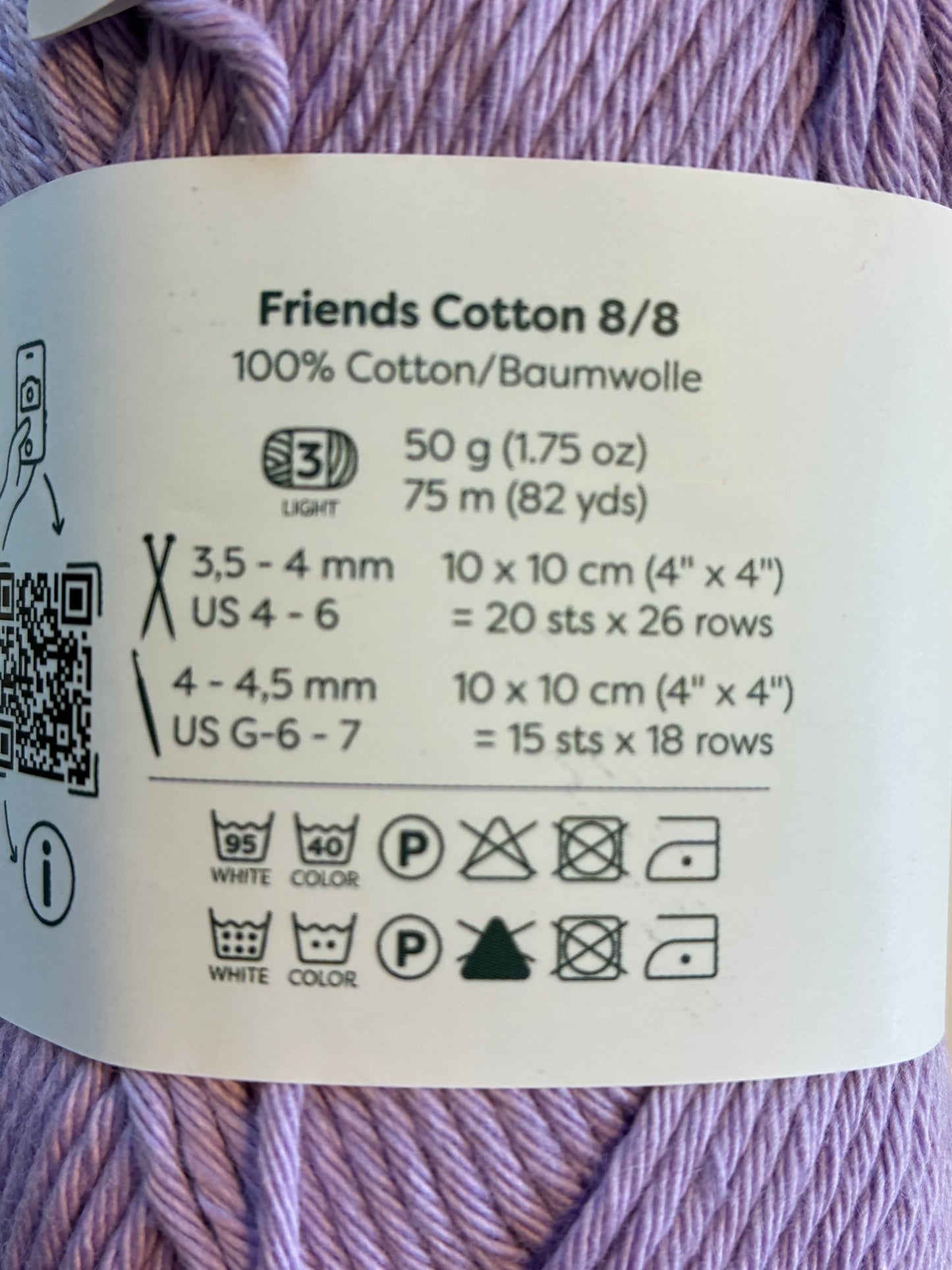 Friends coton 8/8 - Hobbii