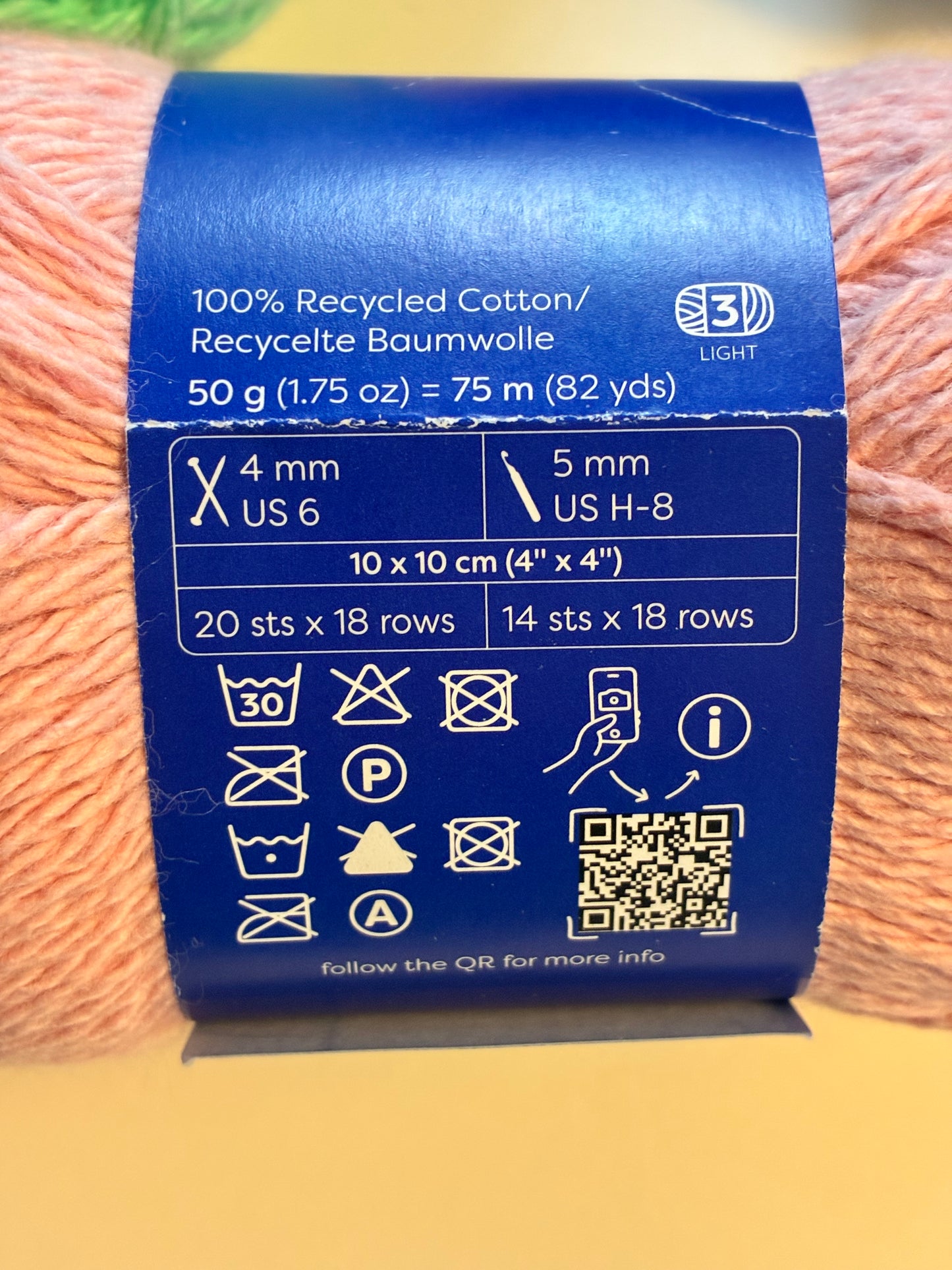 We love yarn - coton recyclé
