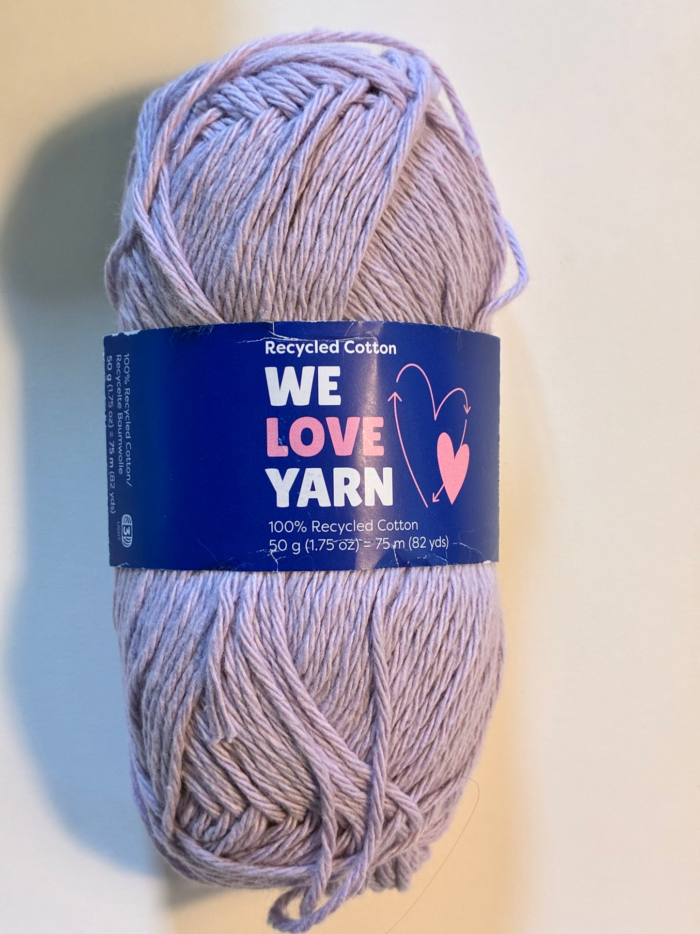 We love yarn - coton recyclé