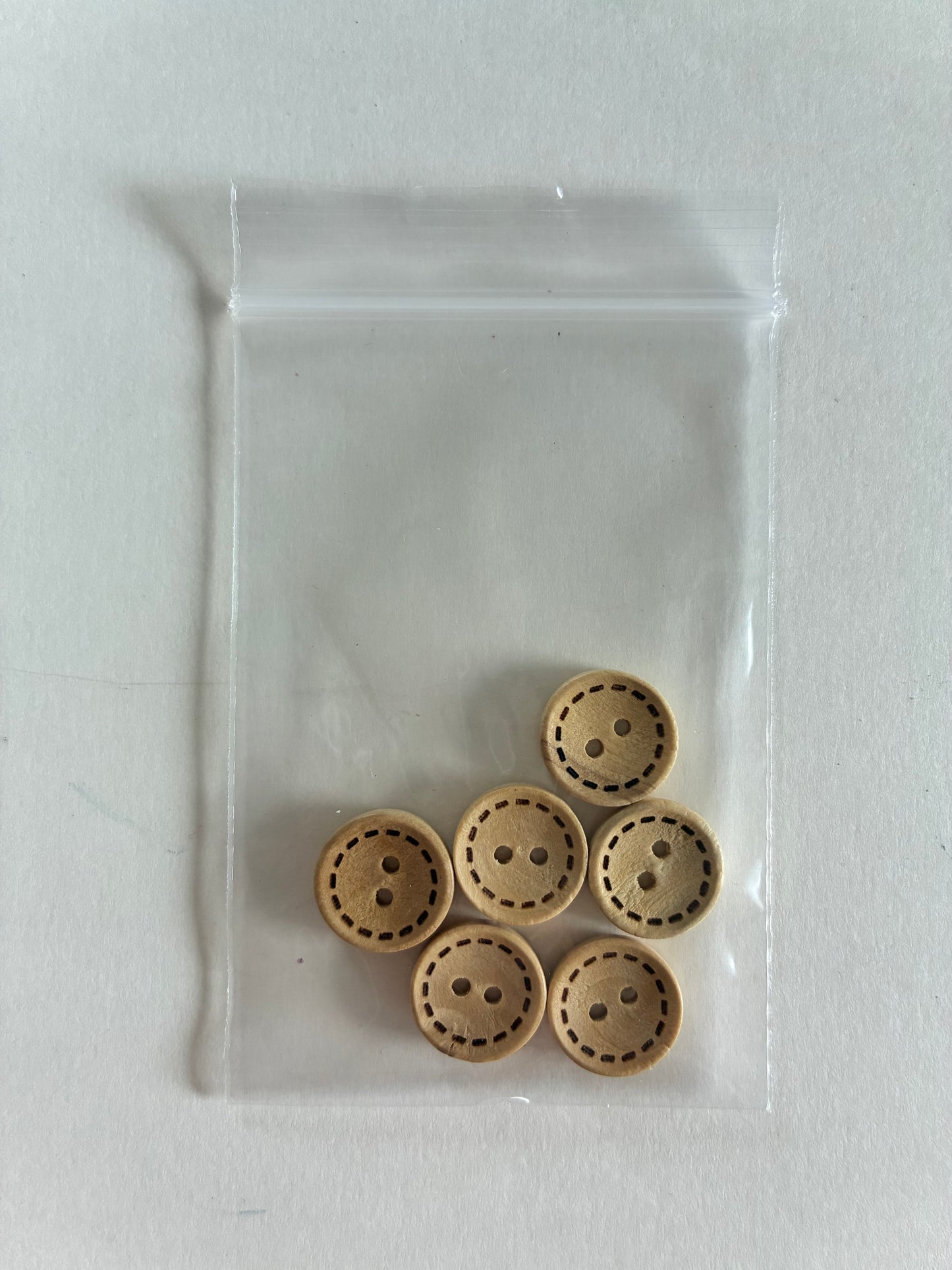 Boutons en bois 13mm