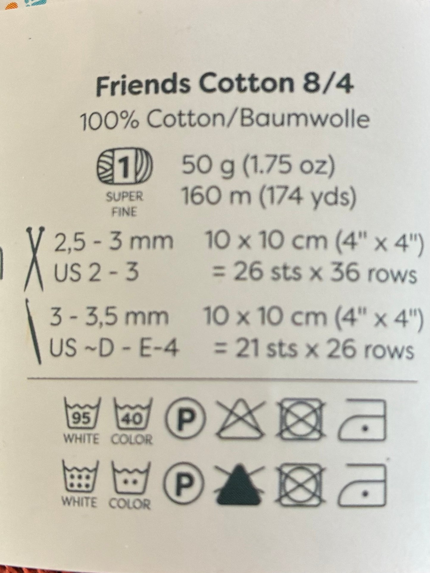 Friends coton 8/4 - Hobbii