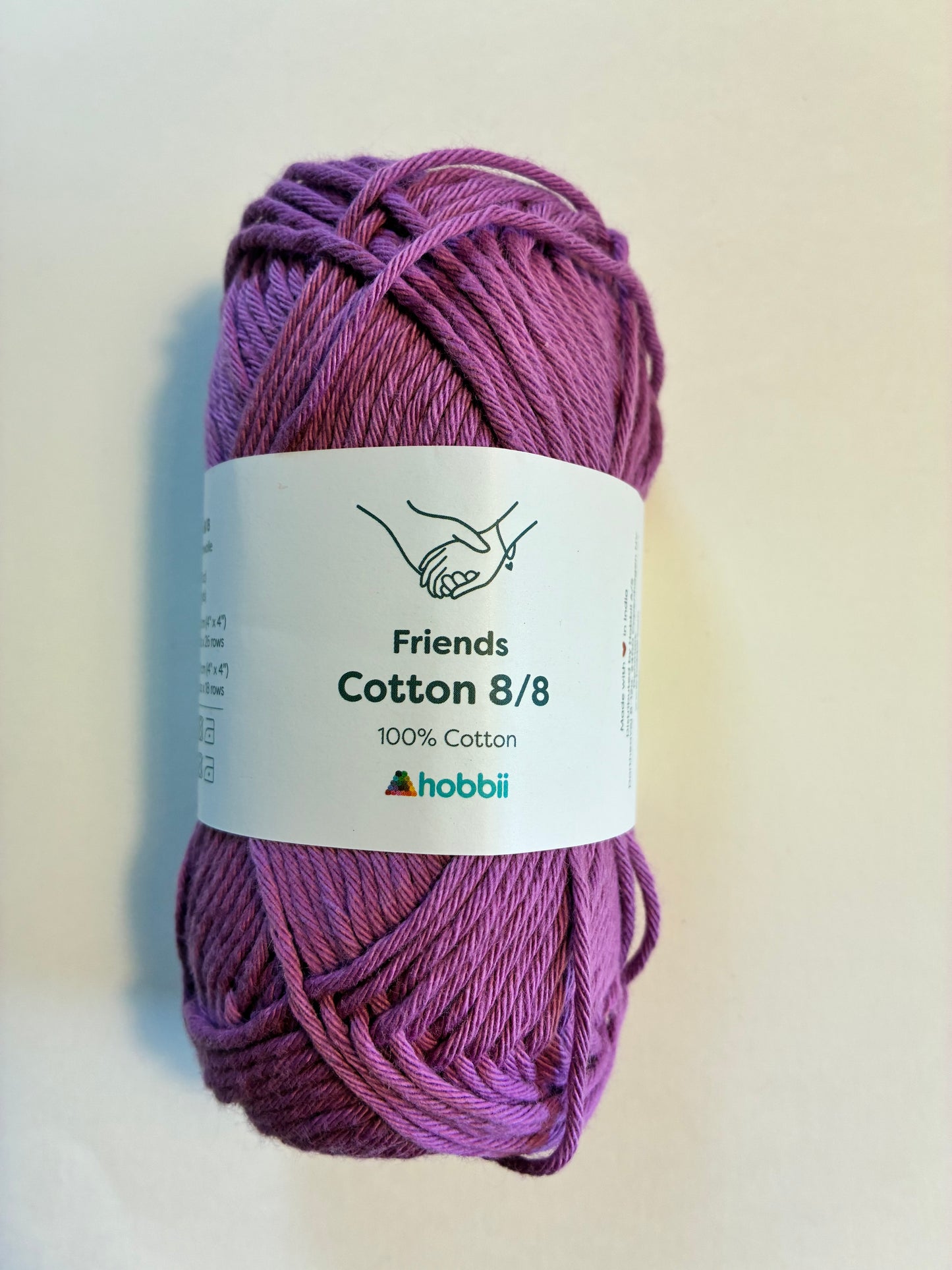 Friends coton 8/8 - Hobbii