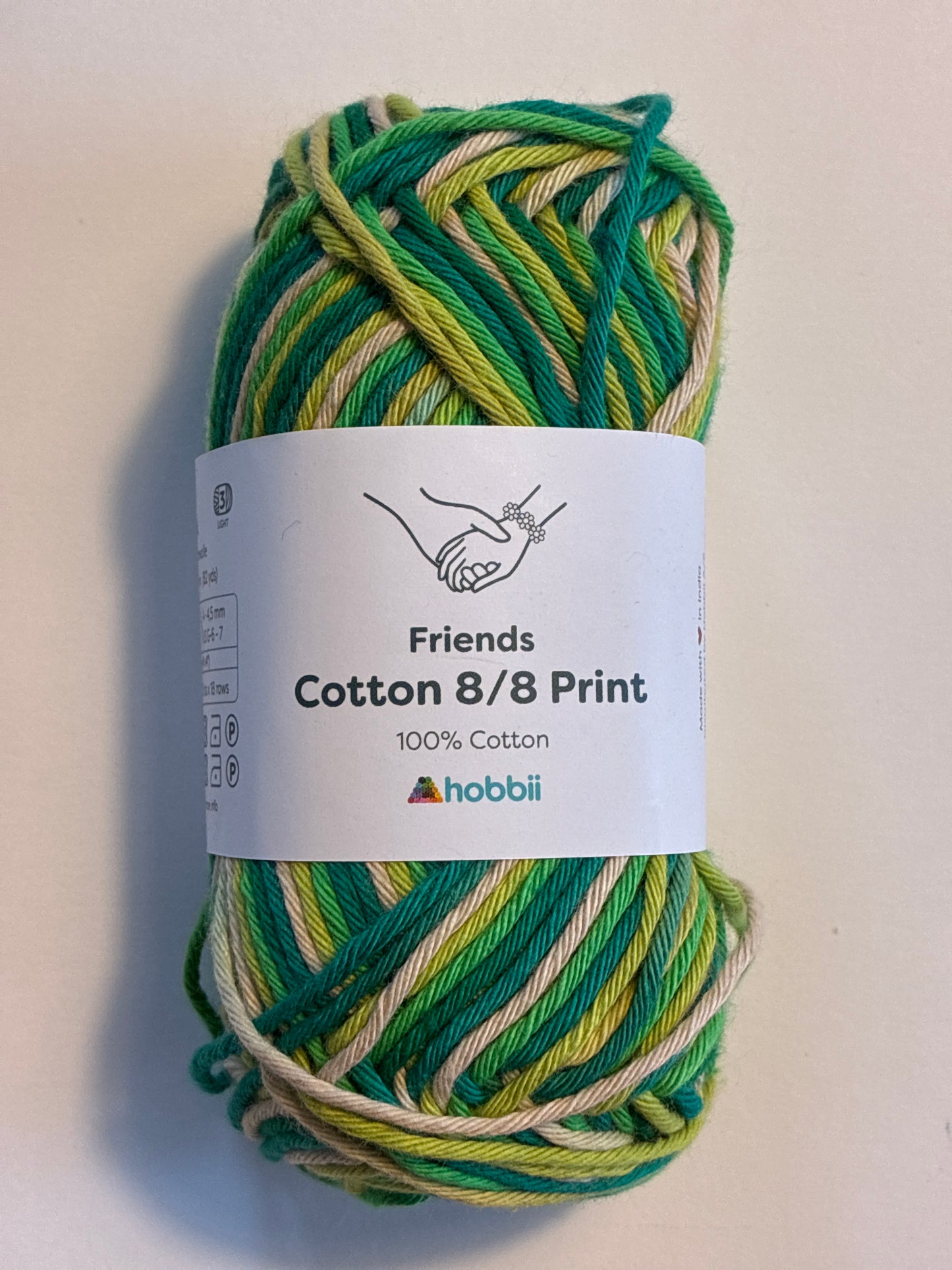 Friends cotton 8/8 print