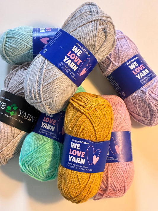 We love yarn - coton recyclé