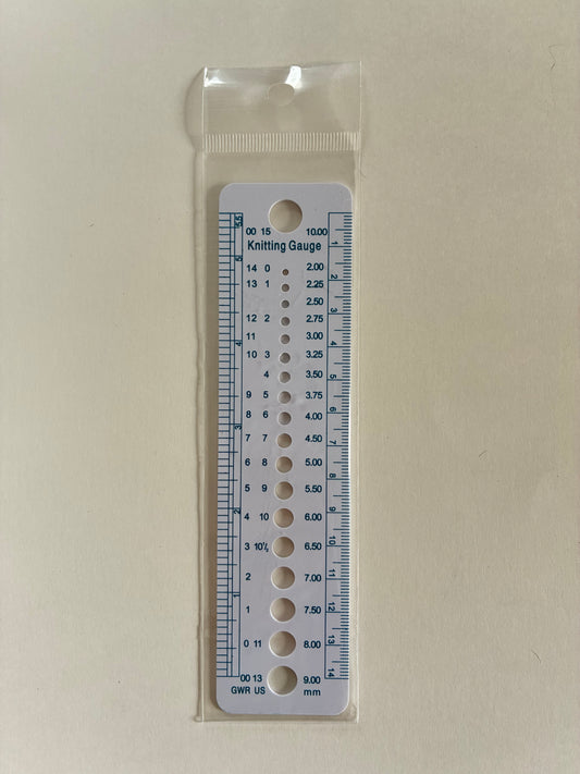 Jauge à aiguilles et crochets