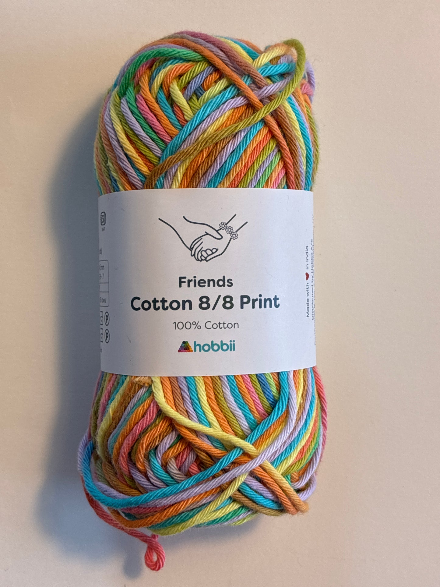 Friends cotton 8/8 print